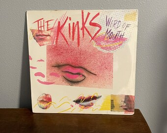 オリジナル '89 The KINKS UK Jive MCA Records ヴィンテージ U.S.