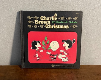 1965 Erstausgabe, Erster Druck von A Charlie Brown Christmas von Charles M. Schulz