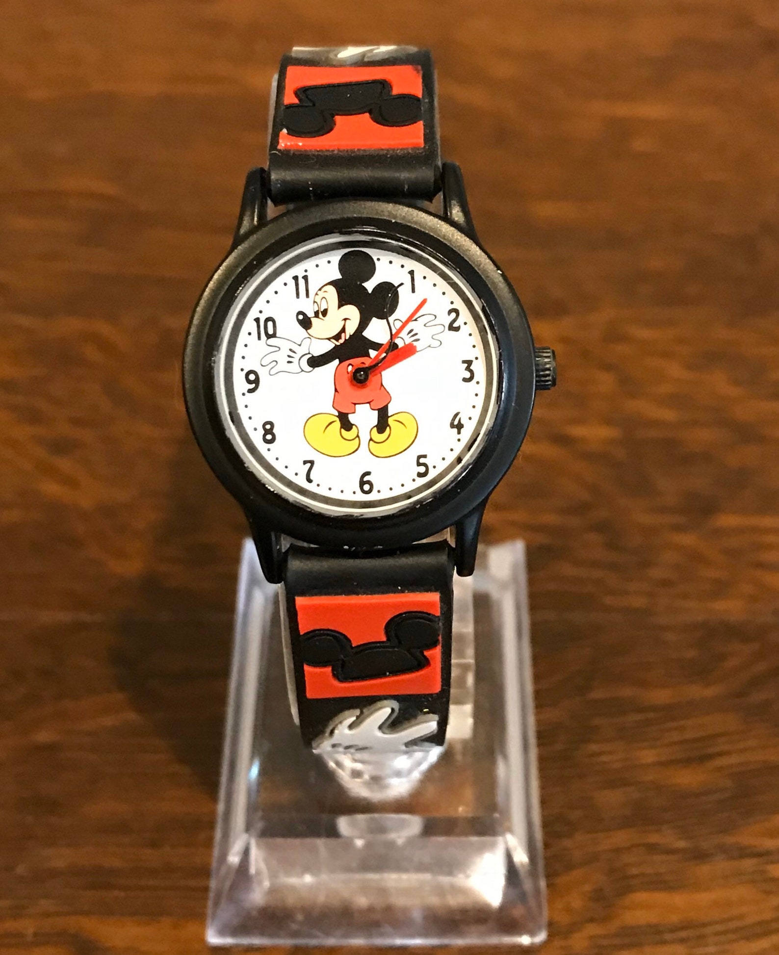 1990's Disney Time Works Mickey Mouse Watch Vintage Etsy