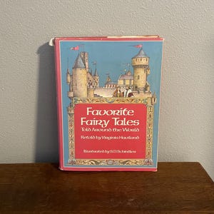 1985 First Edition of Favorite Fairy Tales Told Around the World, Retold by Virginia Haviland, Illustrated by S.D. Schindler