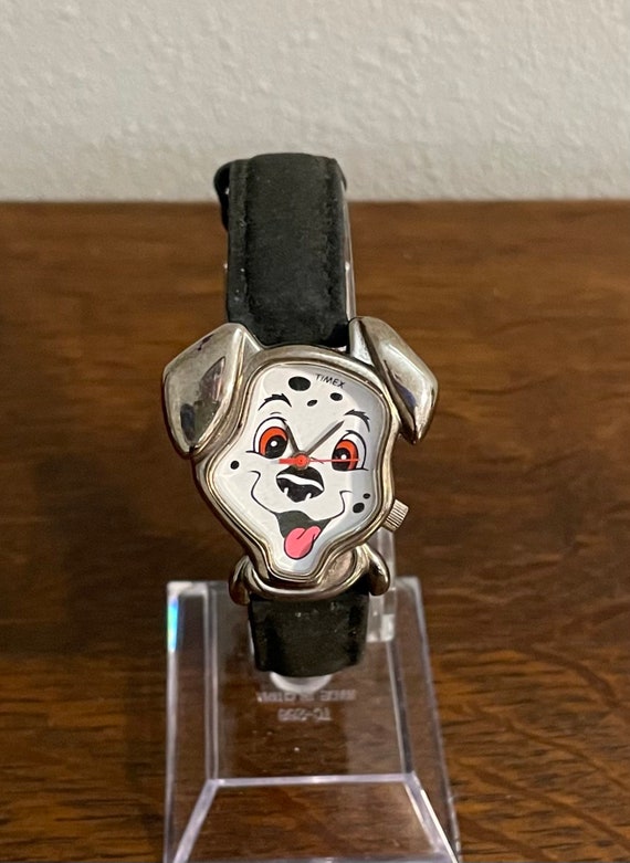 1990’s Timex 101 Dalmatians Lucky Face Watch- Vin… - image 2