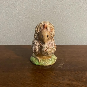 Thomasina Tittlemouse- Beatrix Potter Figurine- Beswick, England, Copyright 1981
