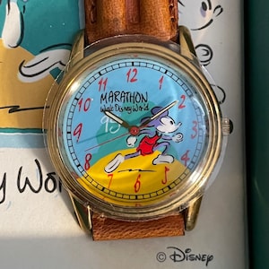 1995 Disney Marathon Mickey Mouse Watch- Vintage Limited Edition Disney Marathon Watch