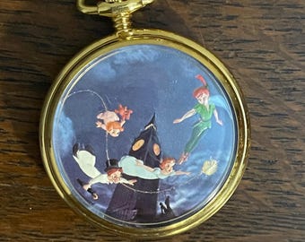 ピーターパンとフック船長 - シルエット壁掛け時計 - Etsy 日本
