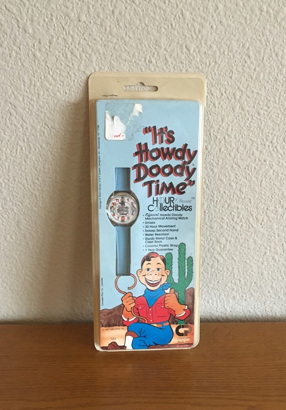 Vintage Howdy Doody Character Wrist Watch- 1987 Ne