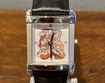 Disney Store Exclusive Snow White and the Seven Dwarfs Watch- Vintage Disney Store Seven Dwarfs Watch
