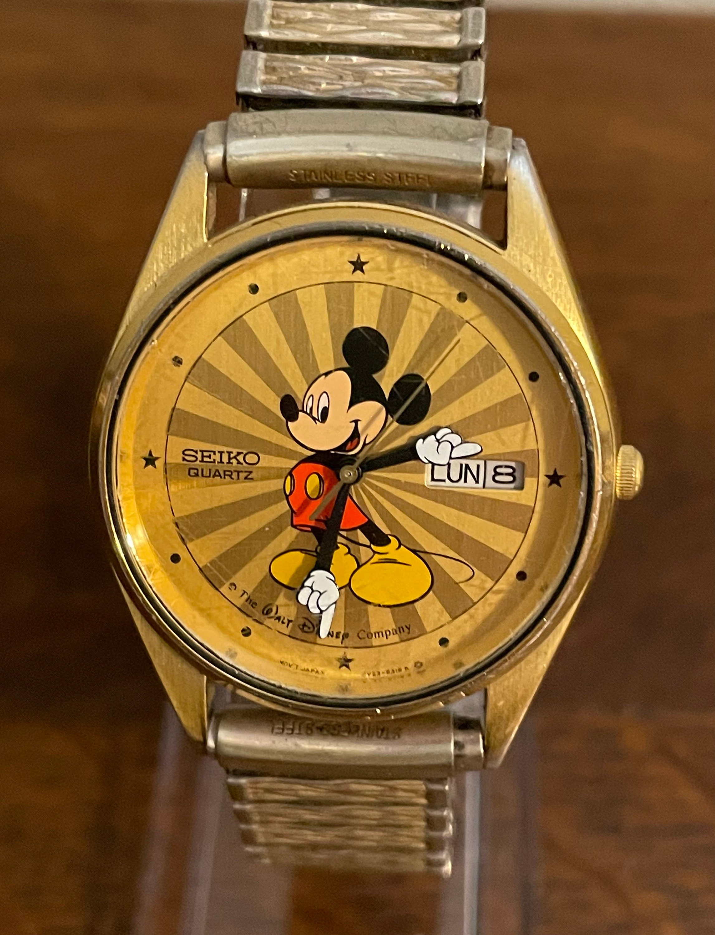 Seiko Mickey Mouse Watch - Etsy