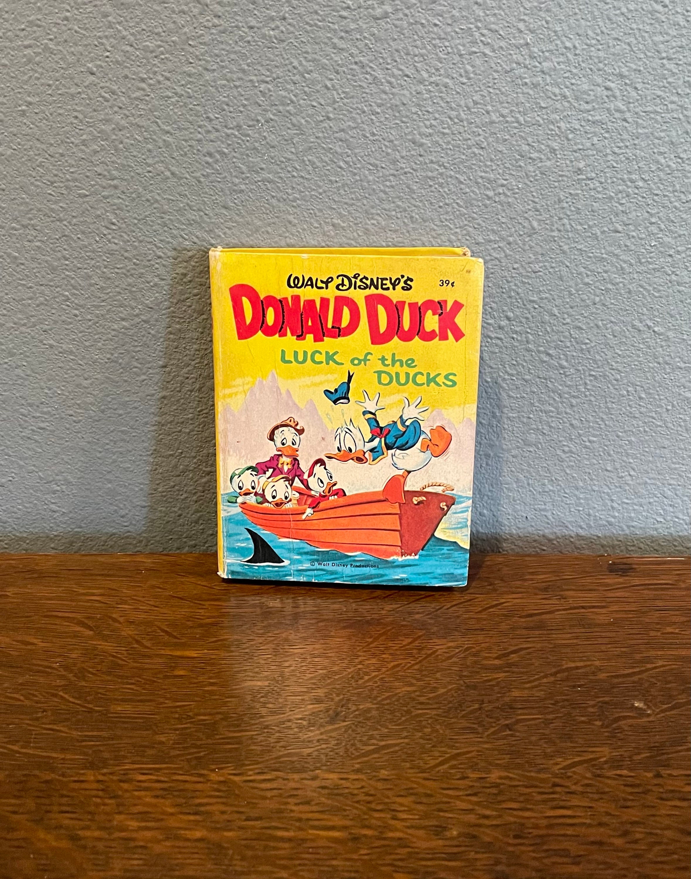 1969 Walt Disney's Donald Duck Luck of the Ducks Big Little Book