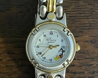 1990's Disney Time Works Mickey Mouse Watch- Vintage Women's