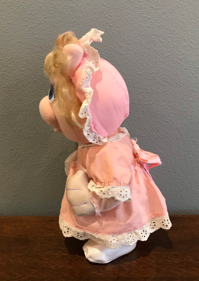 1987 Little Boppers Baby Miss Piggy Doll Vintage Worlds of | Etsy