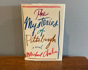 Autor signierte Erste Ausgabe, Erster Druck der Geheimnisse von Pittsburgh von Michael Chabon- 1988 First Edition