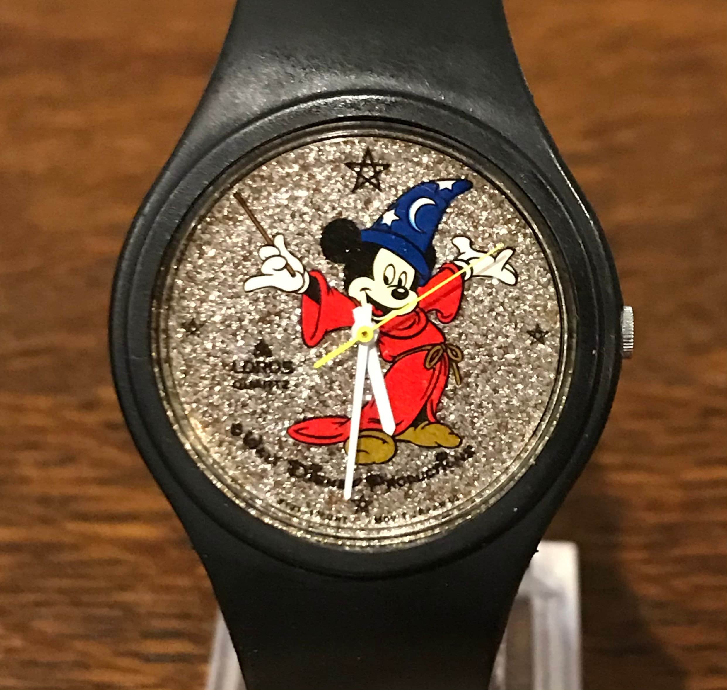 1990年代のローラス ディズニー 魔法使いの弟子ウォッチ