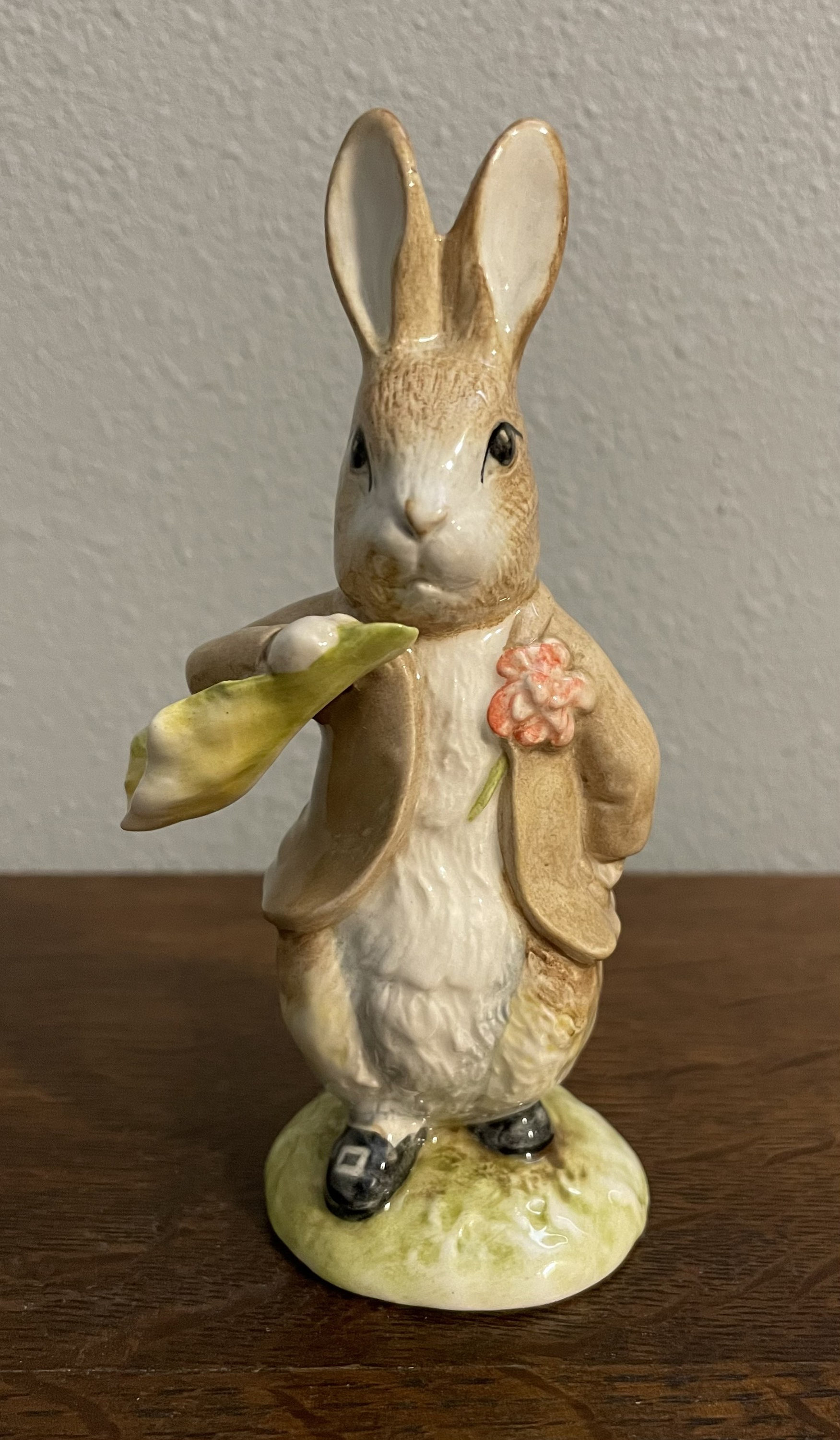 Benjamin Ate a Lettuce Leaf Beatrix Potter Figurine Royal - Etsy