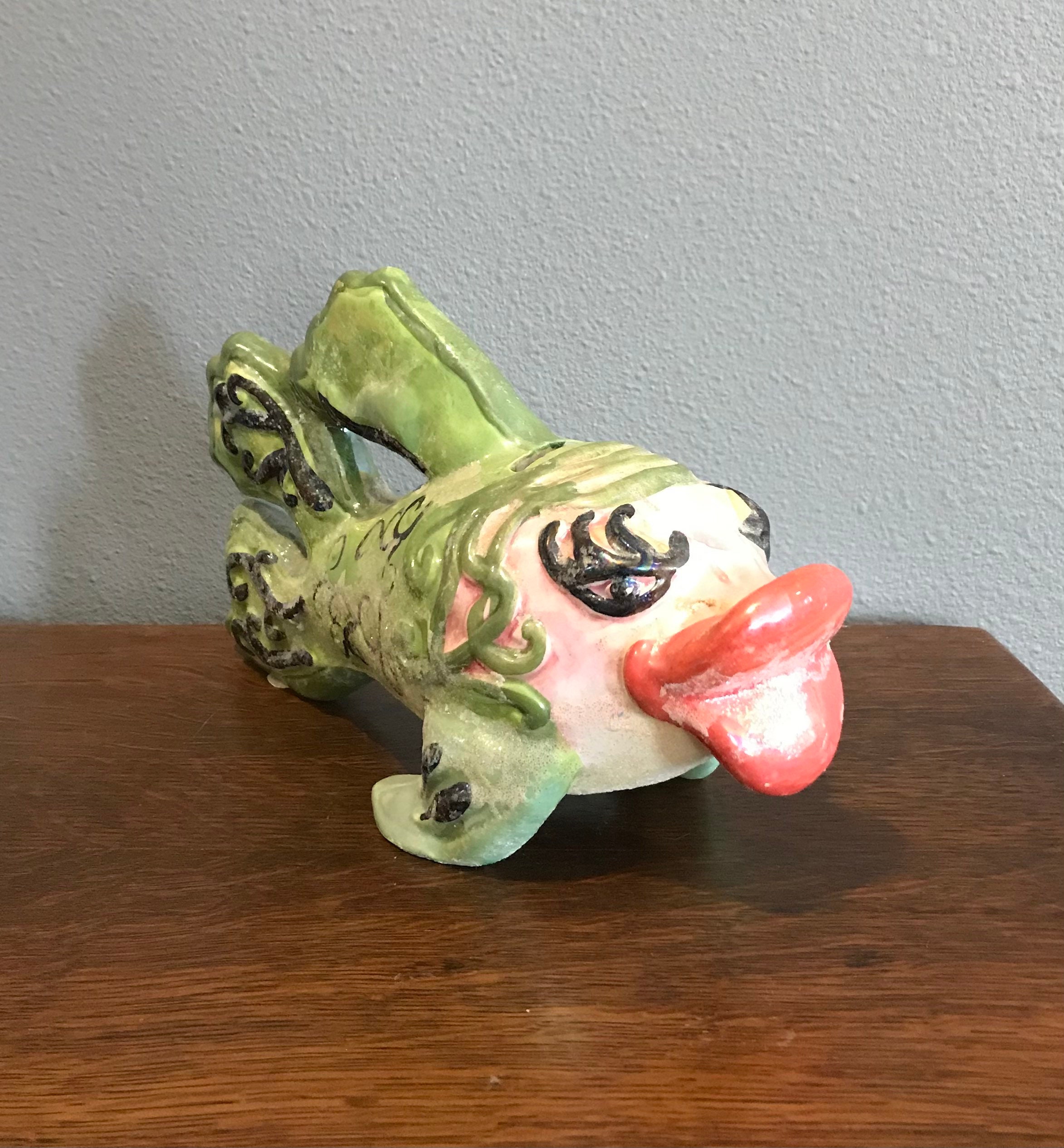 1970s Ceramic Fish Bank Vintage Fish Coin Bank Etsy