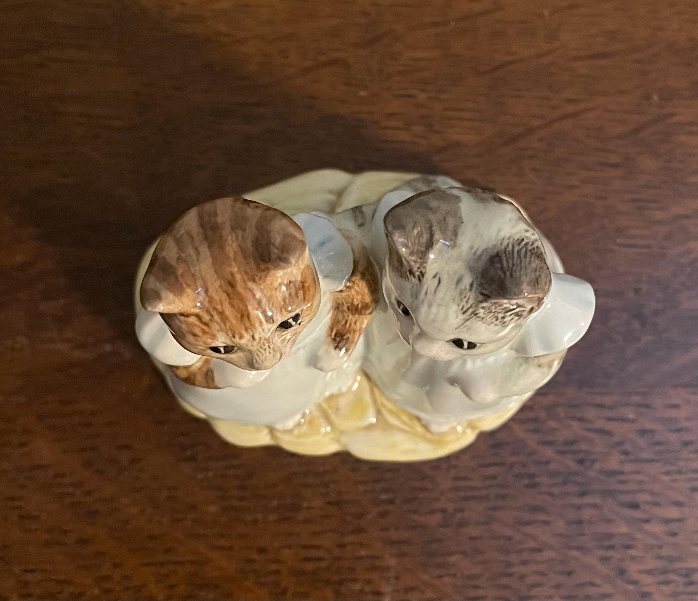 Mittens and Moppet- Beatrix Potter Figurine, Royal Albert, England
