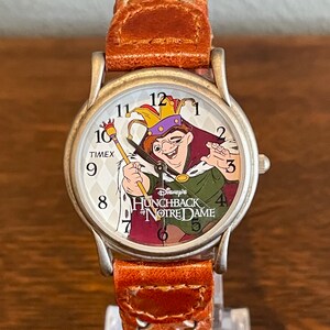 1990’s Timex Limited Edition The Hunchback of Notre Dame Quasimodo Watch- Vintage Unisex Disney Quasimodo Watch
