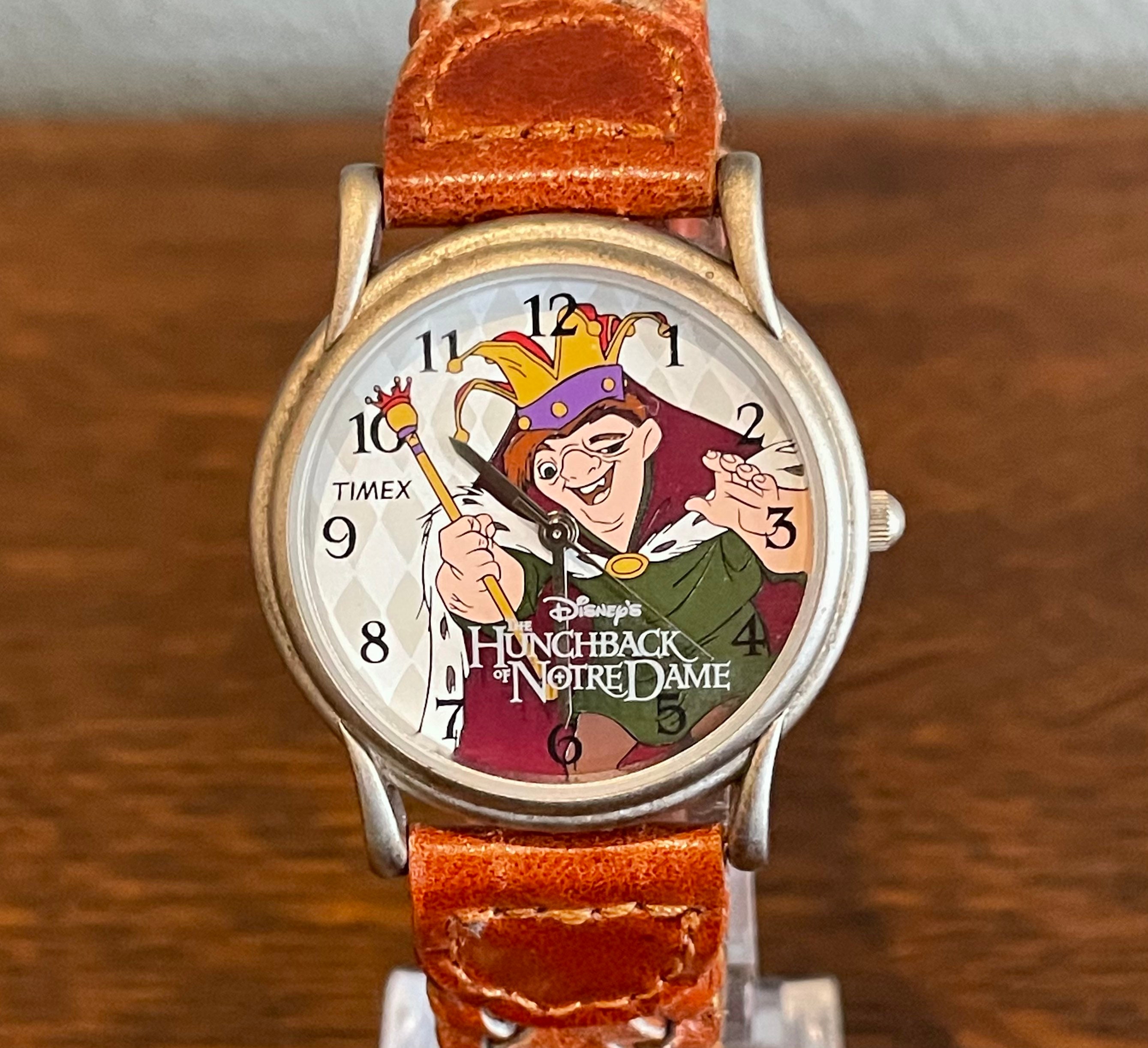 1990s Timex Limited Edition the Hunchback of Notre Dame Quasimodo Watch Vintage Unisex Disney Quasimodo Watch Etsy UK