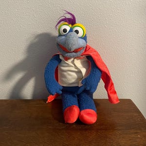 1981 Fisher Price The Great Gonzo Dress-Up Muppet Doll- Vintage Gonzo Muppet Show Doll