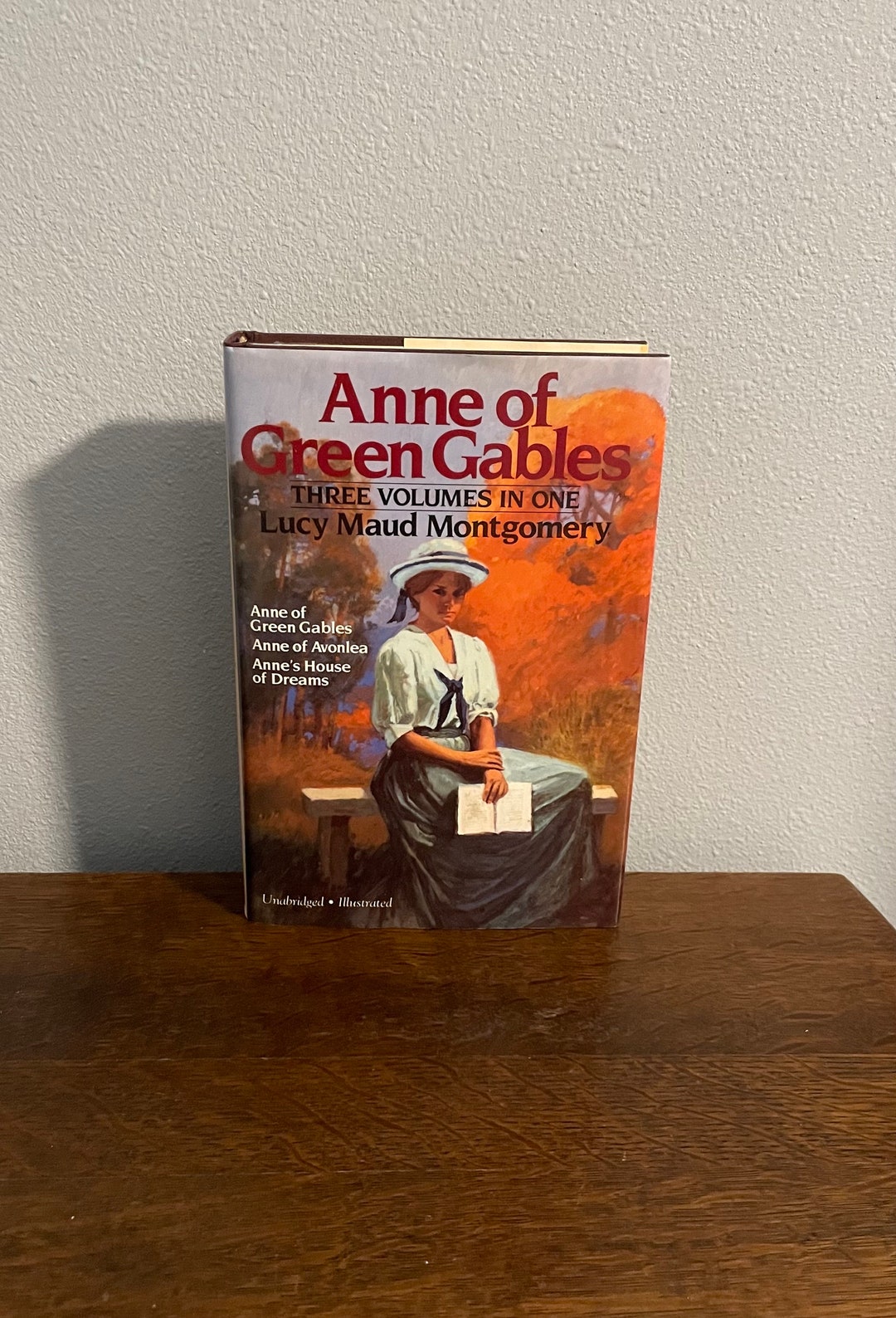 1985 Edition of Anne of Green Gables: Three Volumes in One by L. M ...