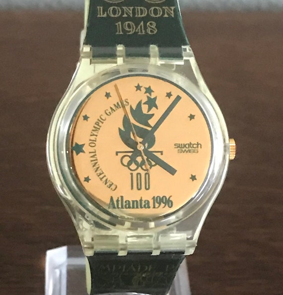 1996 Atlanta Olympics Swatch Watch- Vintage Centen