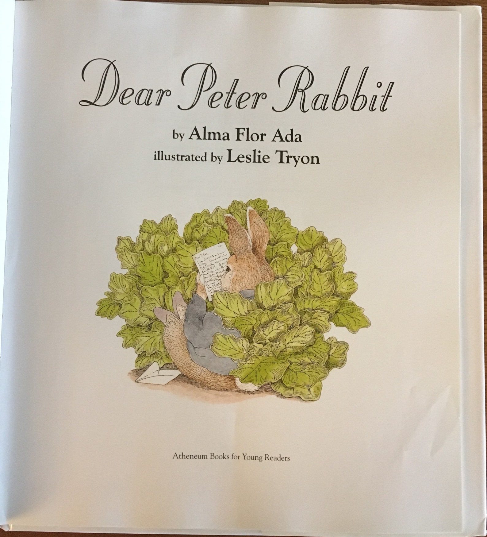 1994 Edition of Dear, Peter Rabbit by Alma Flor Ada With Illustrations ...