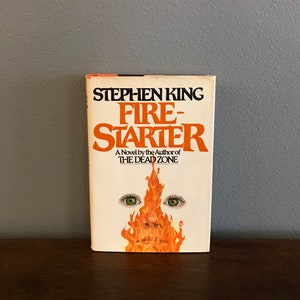1980 First Edition, Fourth Printing of Firestarter by Stephen King- Hardcover First Edition