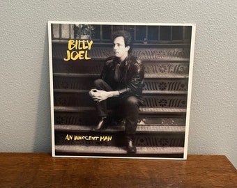 Vintage Billy Joel an Innocent Man LP Album Record Vinyl 38837