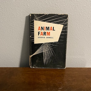 1946 First Book Club Edition of Animal Farm by George Orwell Book of the Month Club Edition image 1