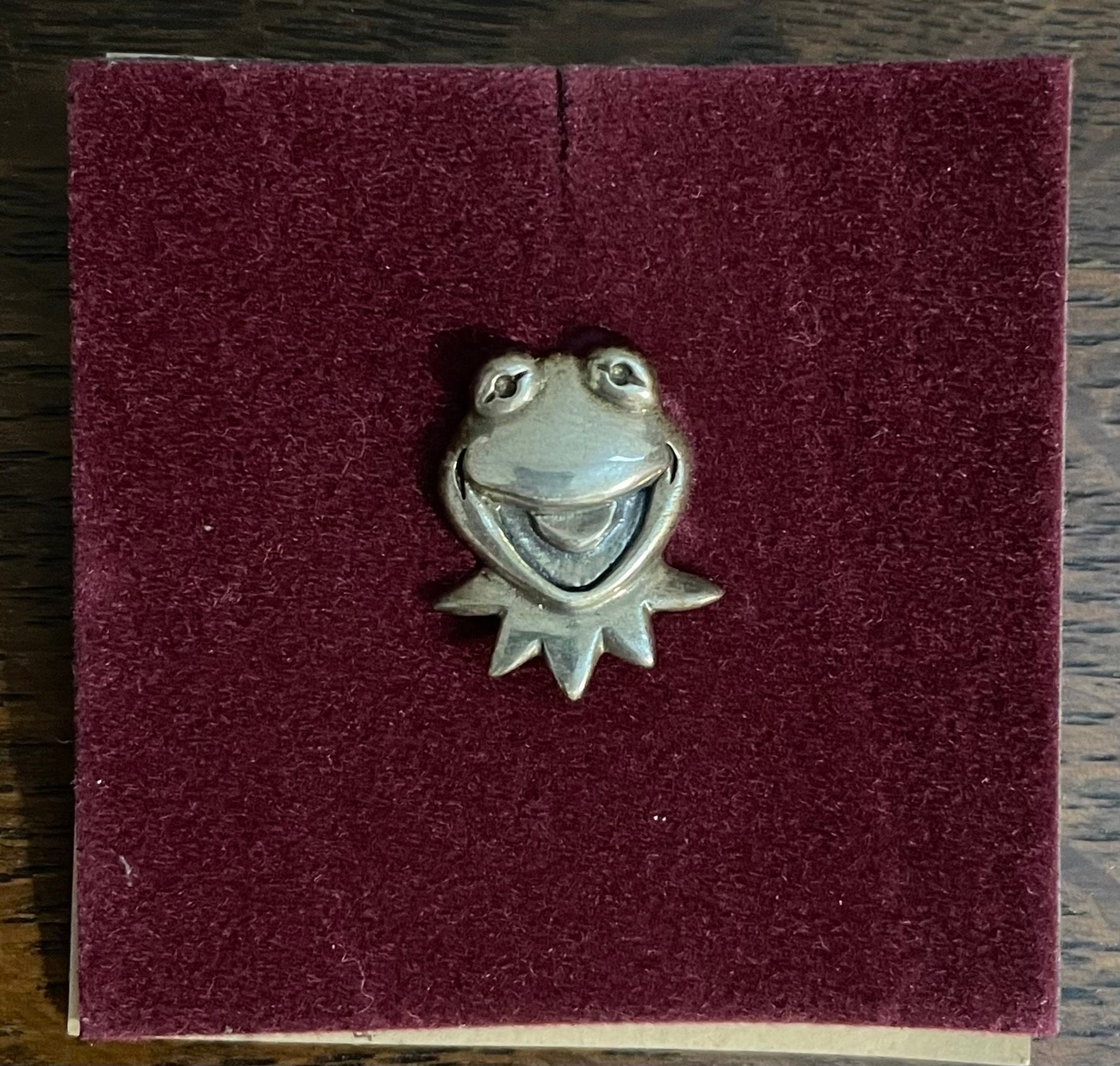 Hand and Hammer Silversmiths JHP Sterling Silver Kermit the Frog