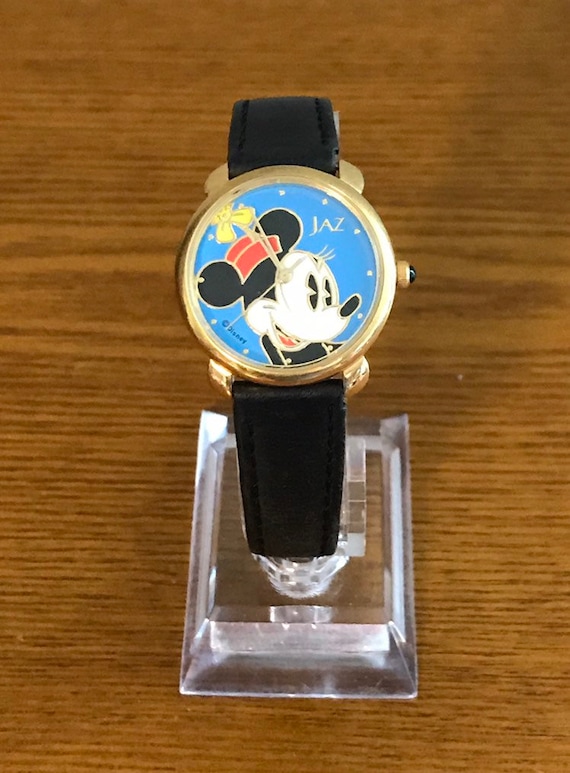 1980's JAZ Minnie Mouse Watch- Vintage Women's Di… - image 2