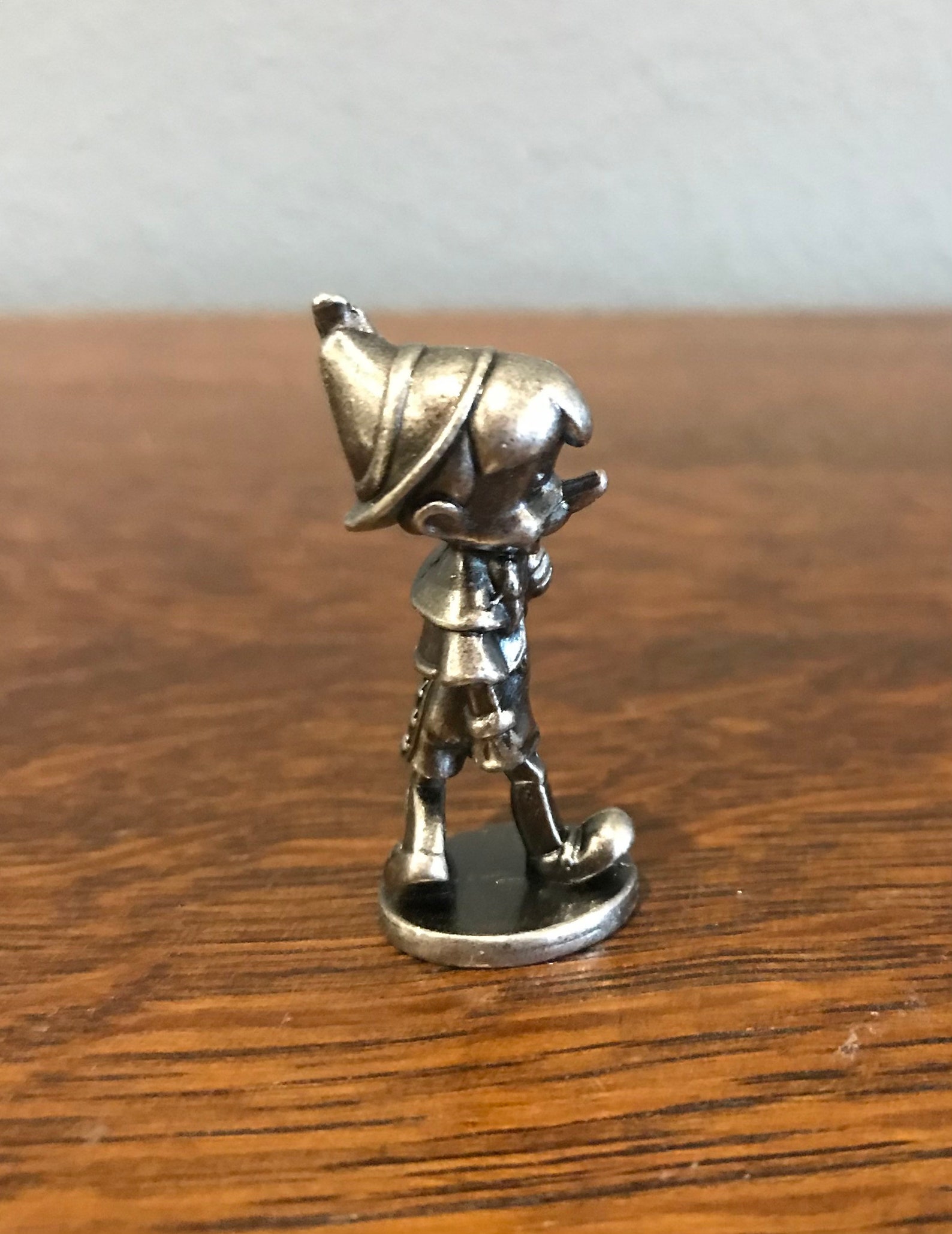 1990s Disney Miniature Pewter Pinocchio Figurine Etsy