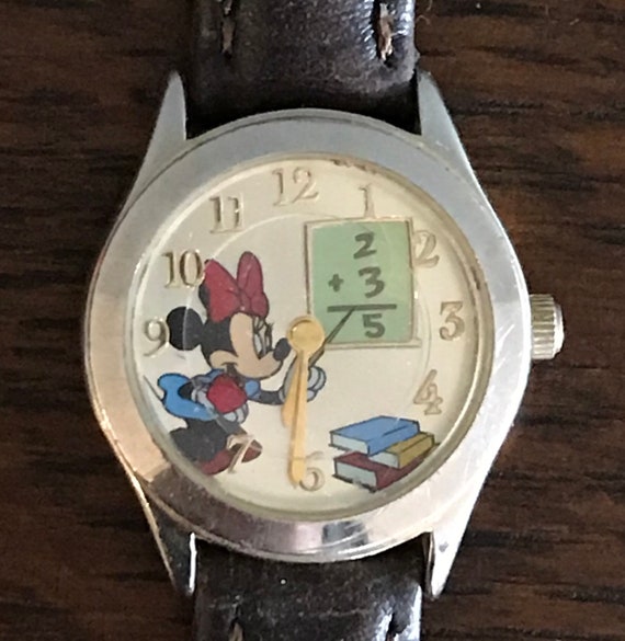 Disney Teacher Minnie Mouse Watch- Vintage Women’… - image 7