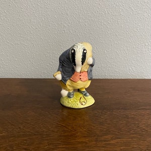 Tommy Brock- Beatrix Potter Figurine, Royal Albert, Copywrite 1989