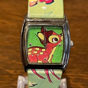 1990’s SII Marketing Disney Bambi Watch- Vintage Women’s Disney Bambi Watch