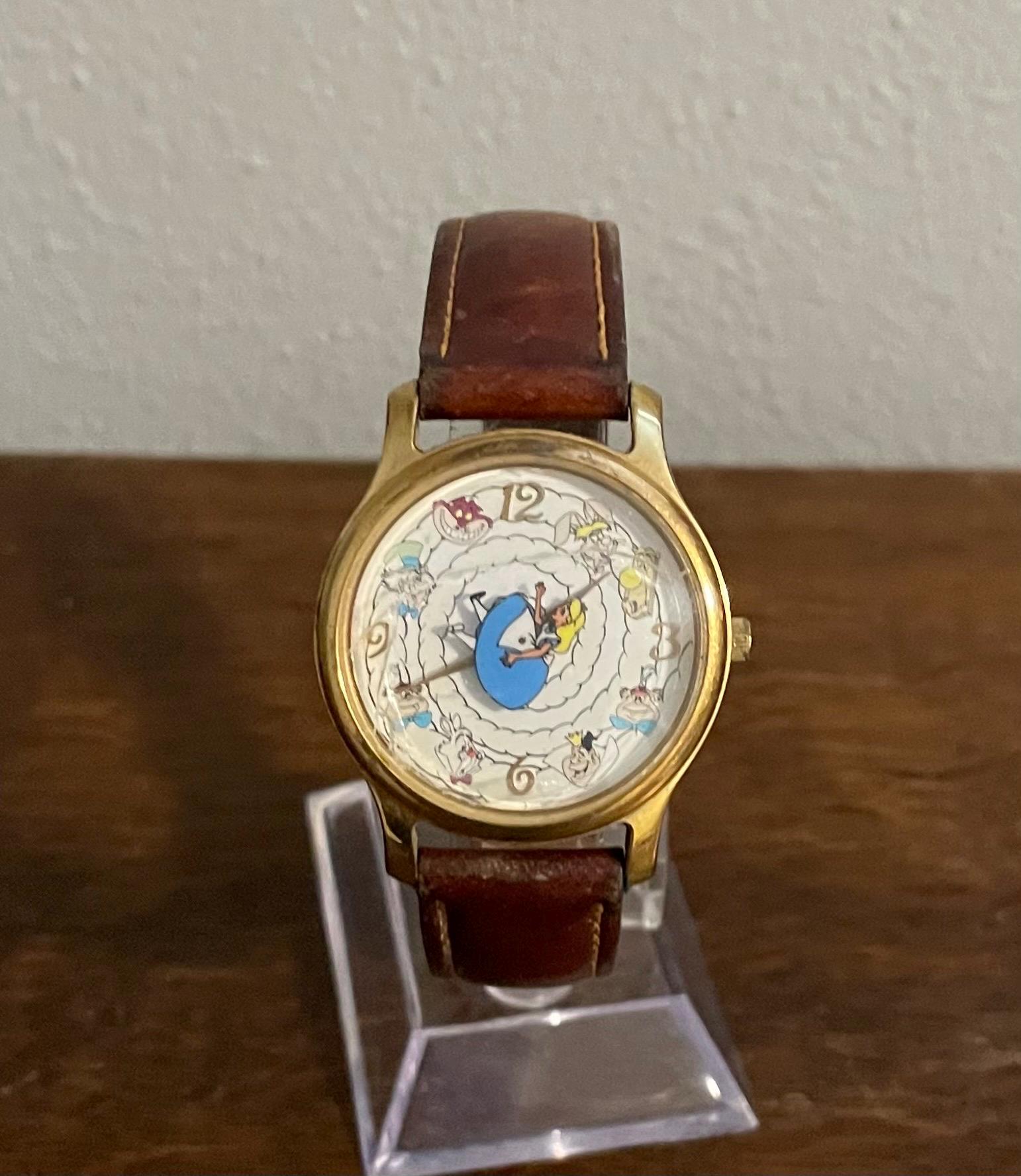 1996 Disney Alice in Wonderland 45th Anniversary Watch- Vintage