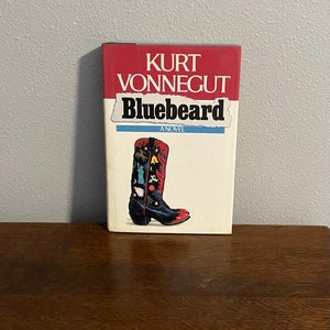 1987 Primeira Edição, Primeira Impressão de Barba Azul de Kurt Vonnegut
