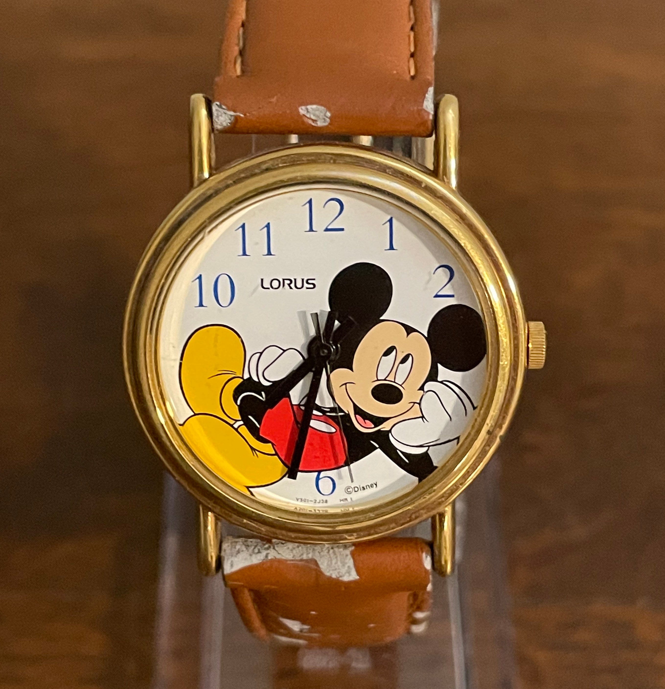 Lorus Disney Mickey Mouse Watch des années 1990 Montre Mickey