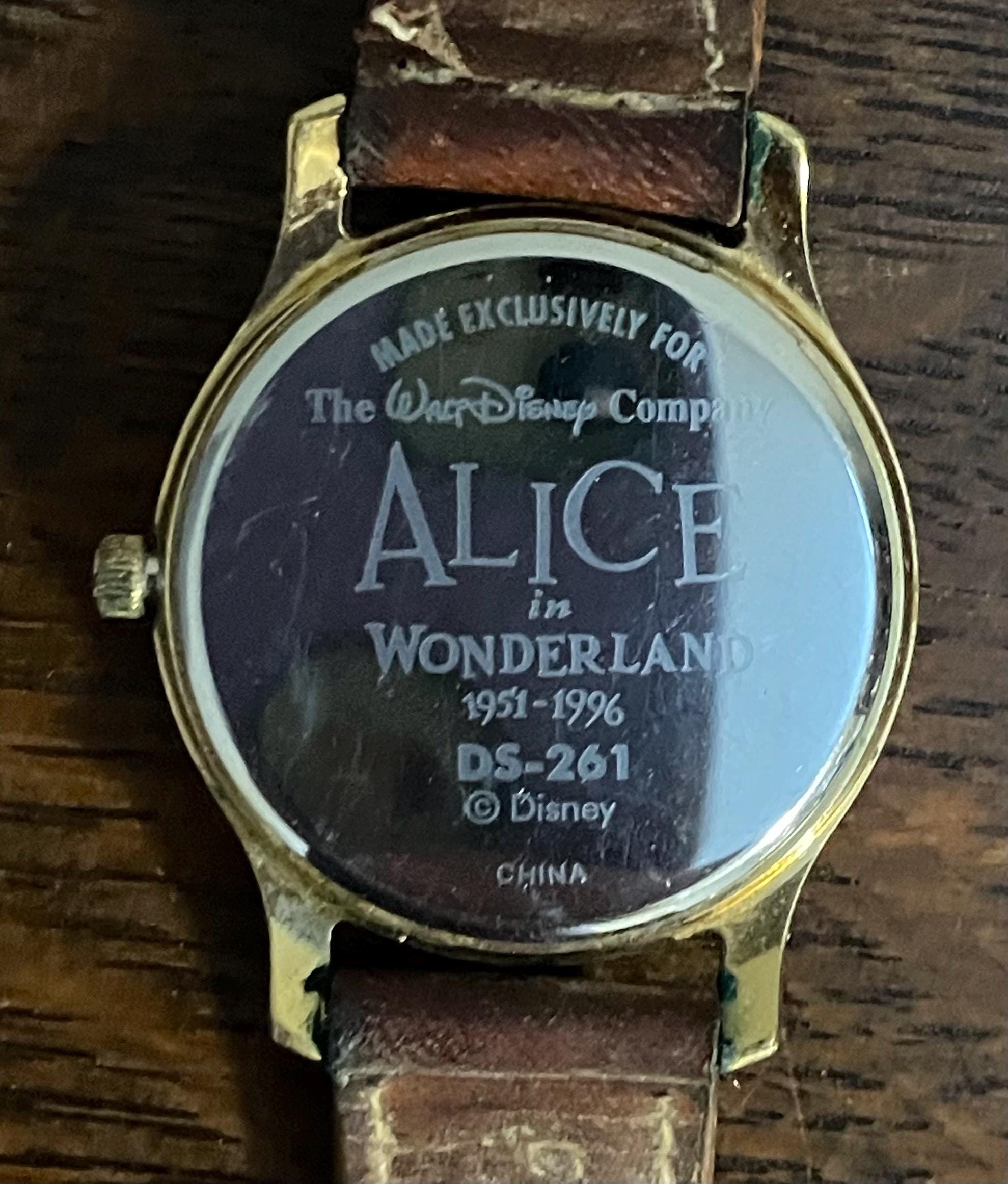 1996 Disney Alice in Wonderland 45th Anniversary Watch- Vintage
