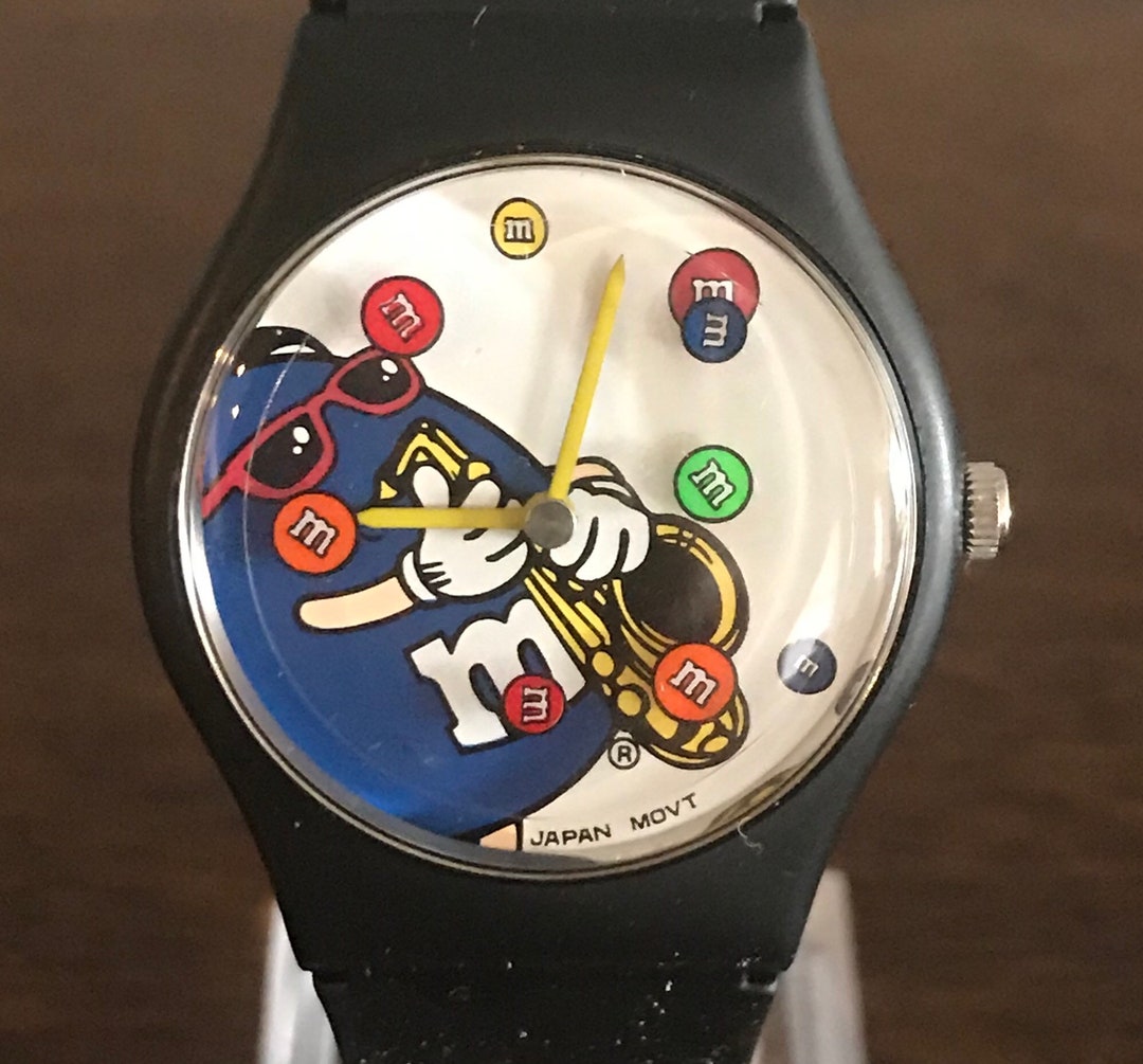 m&m's 時計 m&m's ネオンクロック エムアンドエムズ イエロー ロゴ ネオン