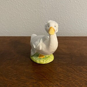 Rebeccah Puddle-Duck- Beatrix Potter Figurine- Beswick, England, Copyright 1981