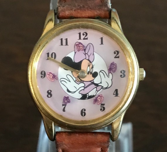1990’s SII Marketing Minnie Mouse Wristwatch- Vin… - image 1