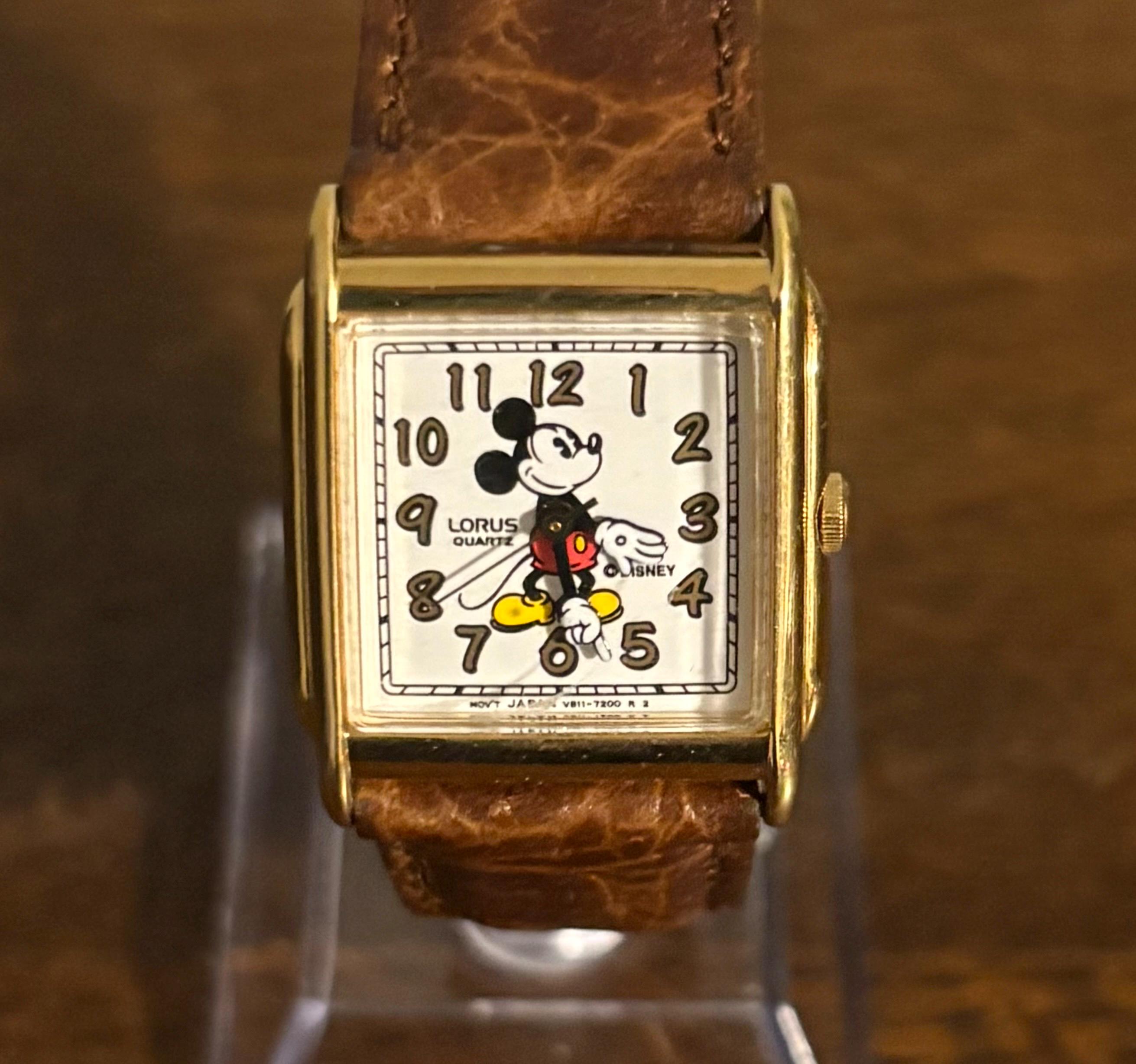 Vintage Lorus Mickey Mouse Watch - Etsy