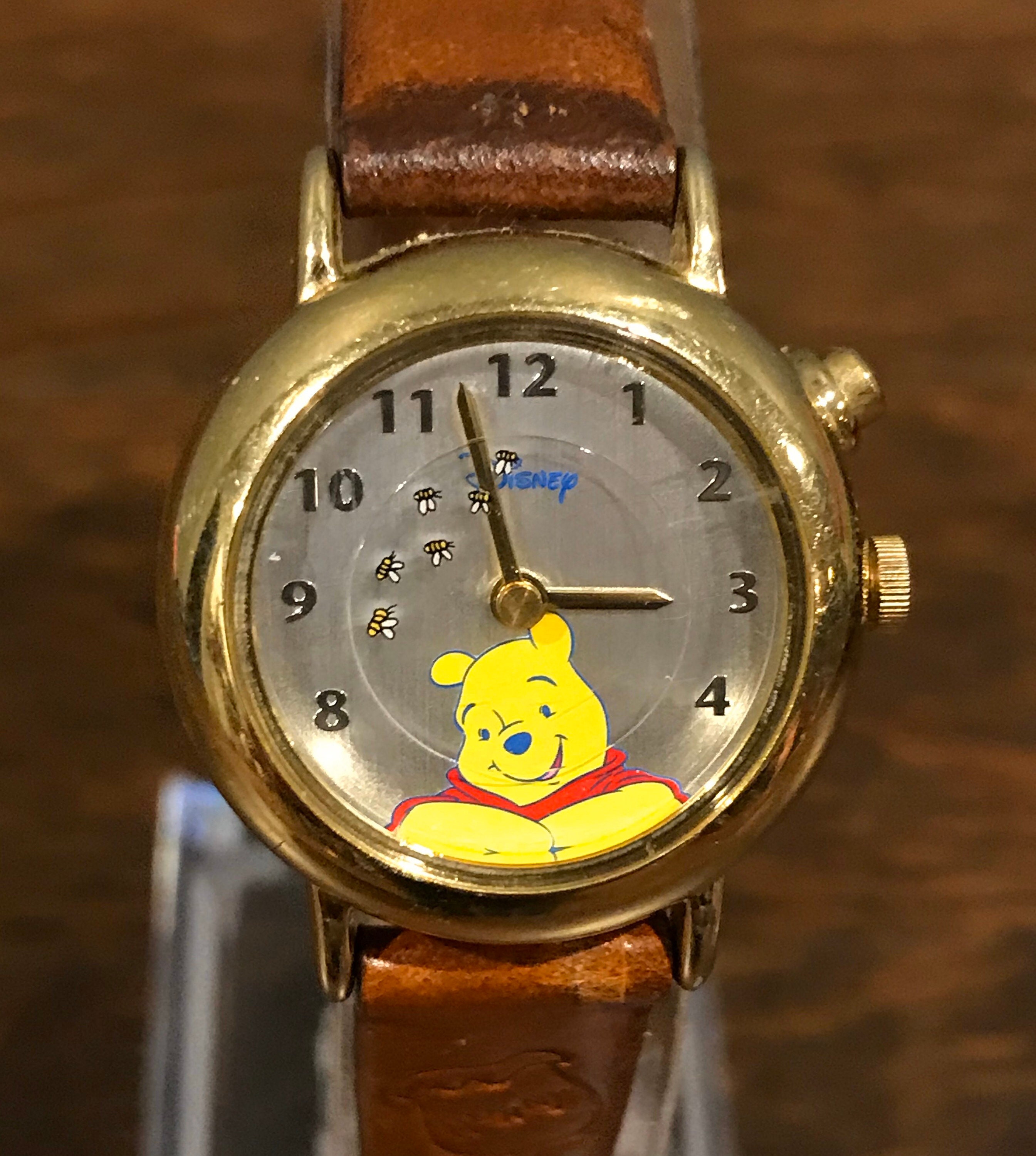 1990 s Musical Disney Winnie the pooh and Bees Wristwatch 1990 s SII Marketing Women s Disney Pooh Musical Watch Etsy UK