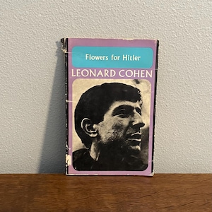 1975 Eighth Printing, Paperback Edition of Flowers for by Leonard Cohen- Canadian Edition of Flowers for