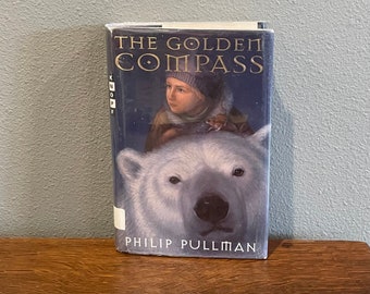 1996 First Edition, First Printing of The Golden Compass by Philip Pullman- His Dark Materials Vol. 1 First American Edition, Erster Druck
