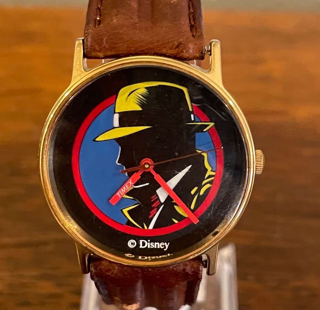 DICK TRACY　TIMEX Vintage Dick Tracy Disney Watch -Timex WORKING | eBay