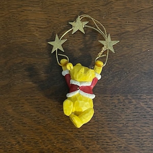 1990’s Classic Pooh Ornament- Vintage Classic Pooh Christmas Ornament