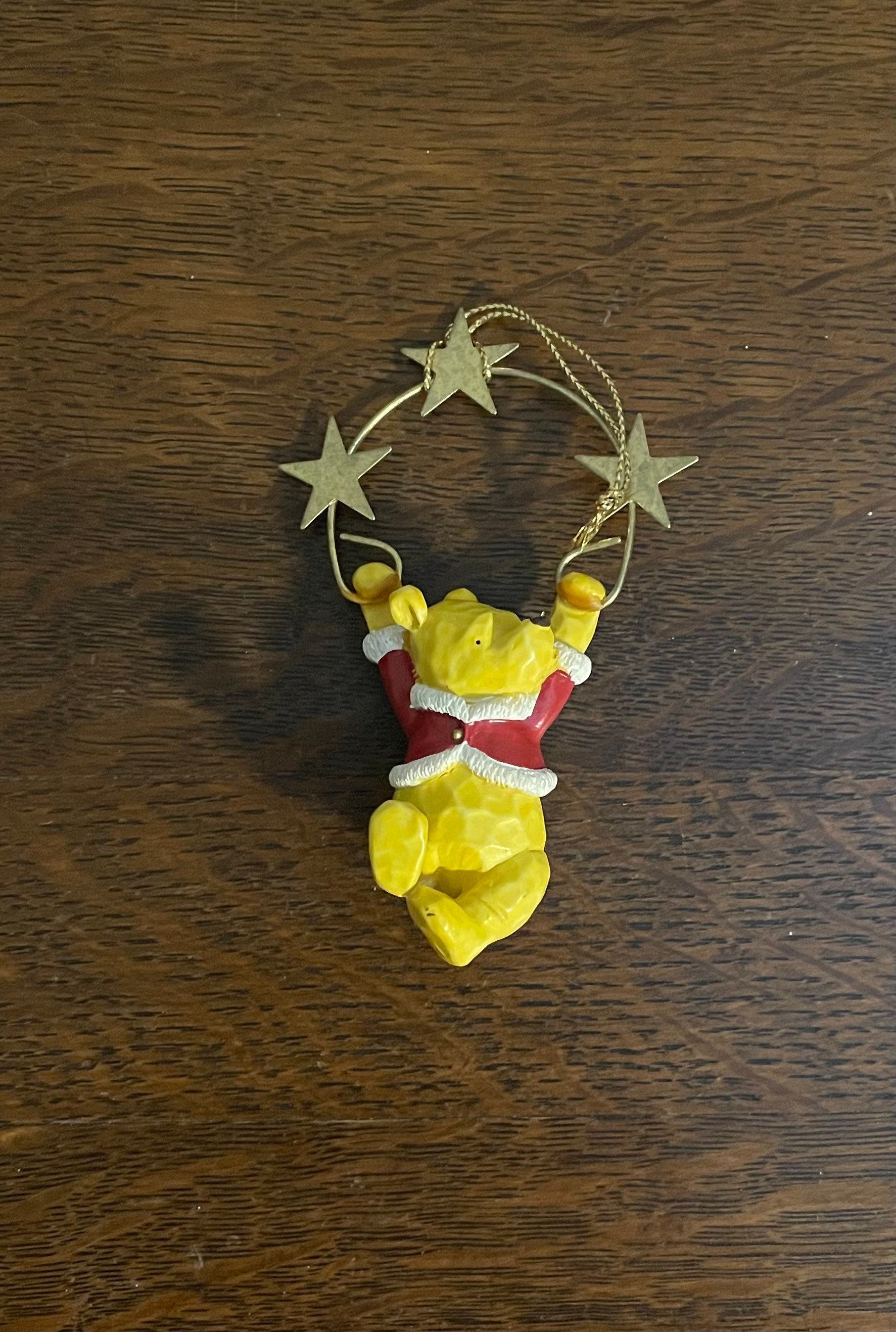 メタルフォトフレーム　ヴィンテージ　1990年代　クリスマスオーナメント 1990 年代のクラシック プーさんのオーナメント - ヴィンテージ