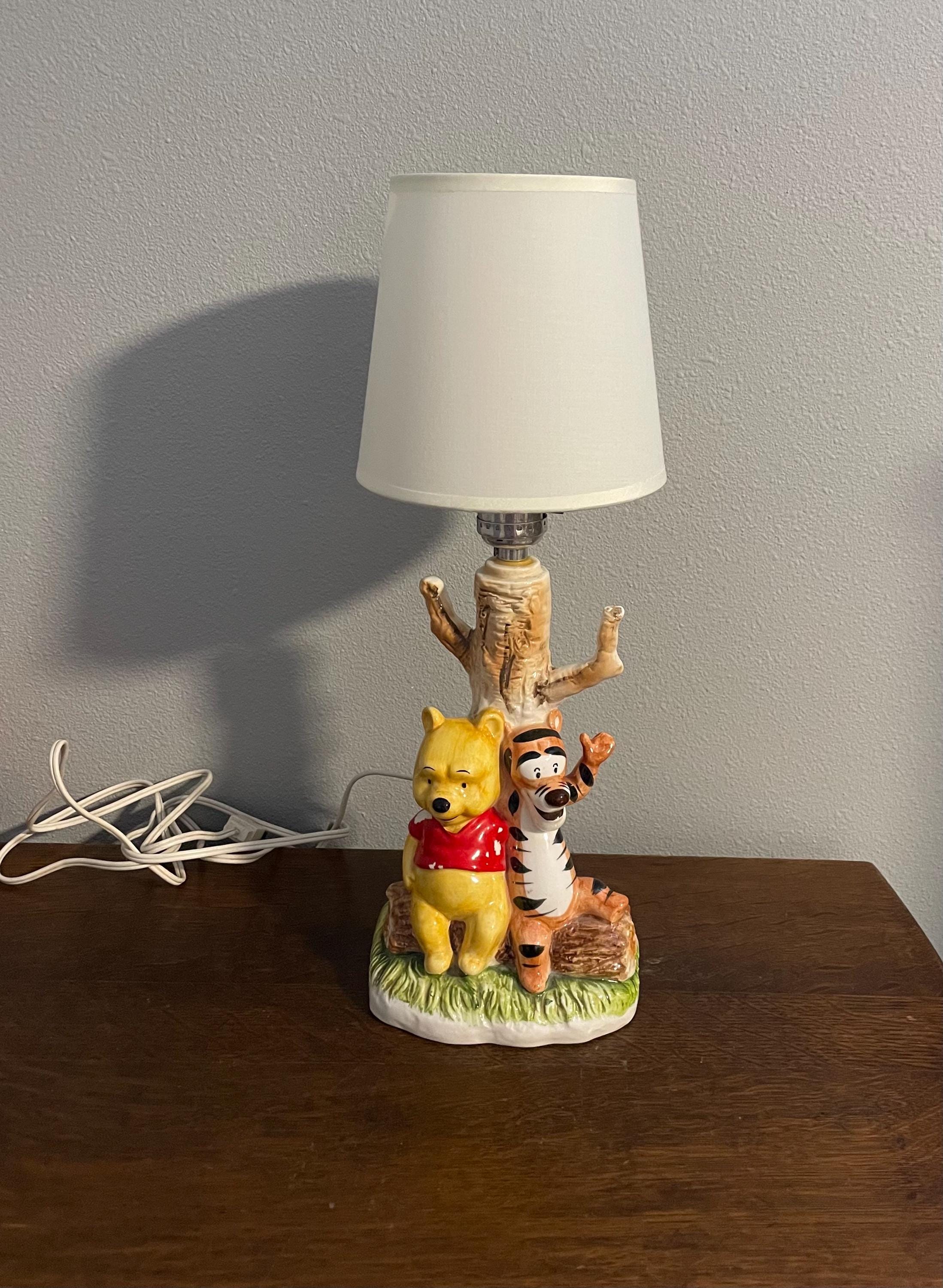 【高価値】 1960's Lamp Table Ceramic Tigger and Pooh the Winnie Disney キャラクターグッズ