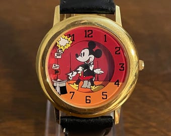 限定版ディズニーミッキーマウスクラブ40周年記念腕時計 未使用 - Etsy